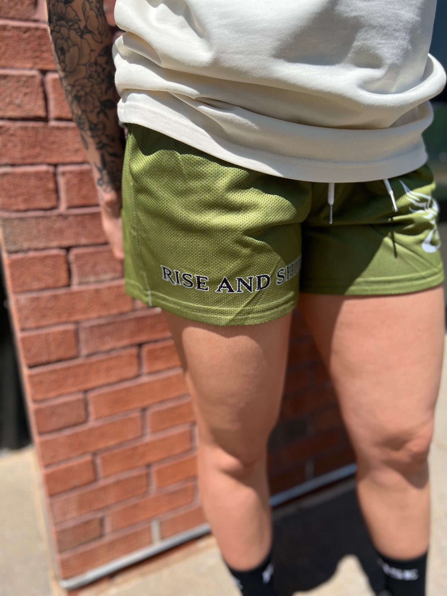 Summer Green Shorts